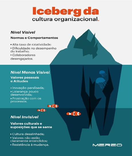 iceberg da cultura organizacional